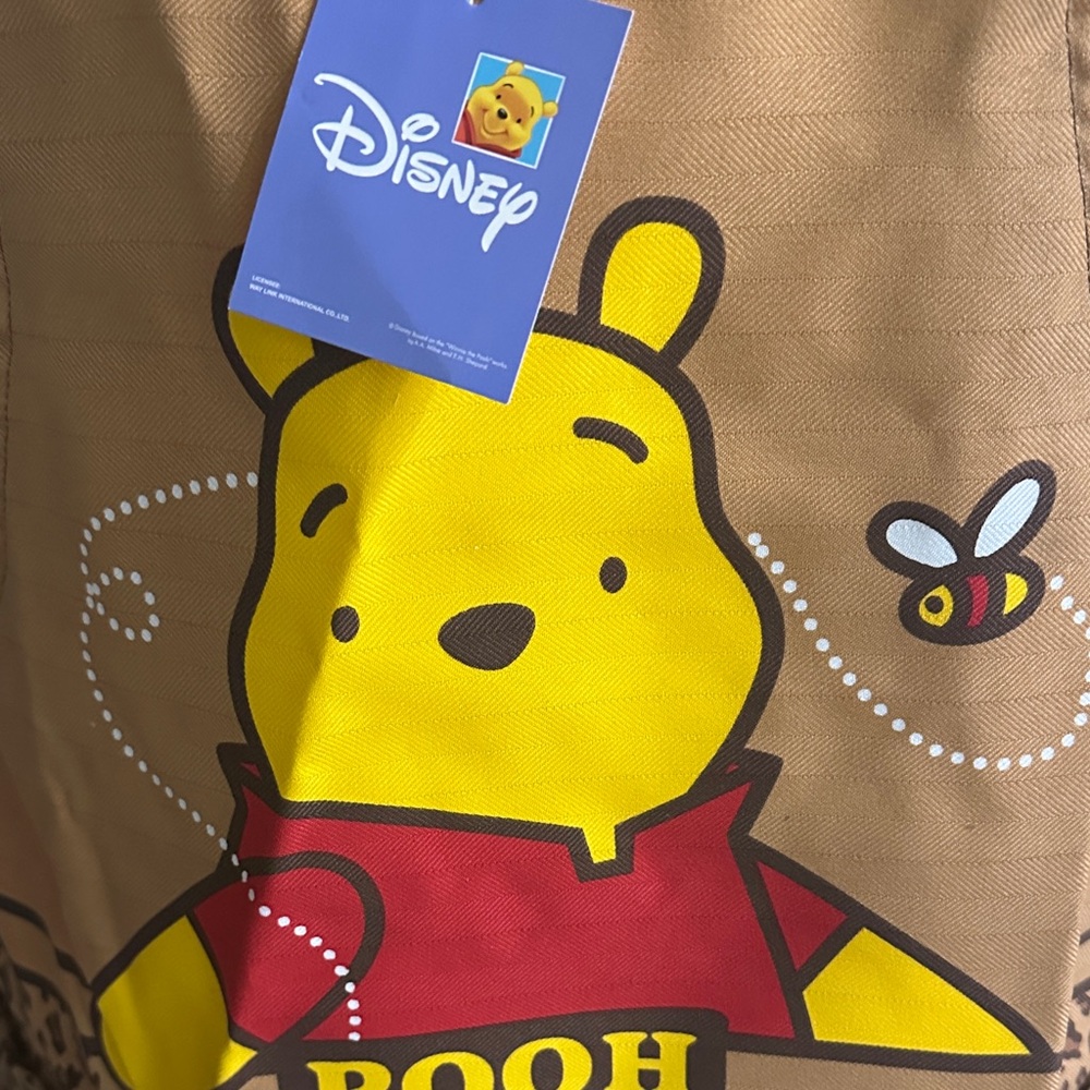 Disney Winnie the Pooh Brown and Yellow apron